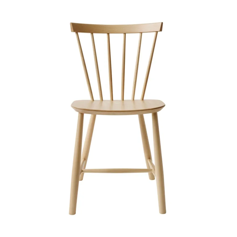J46 stol, Beech nature lacquered FDB Møbler