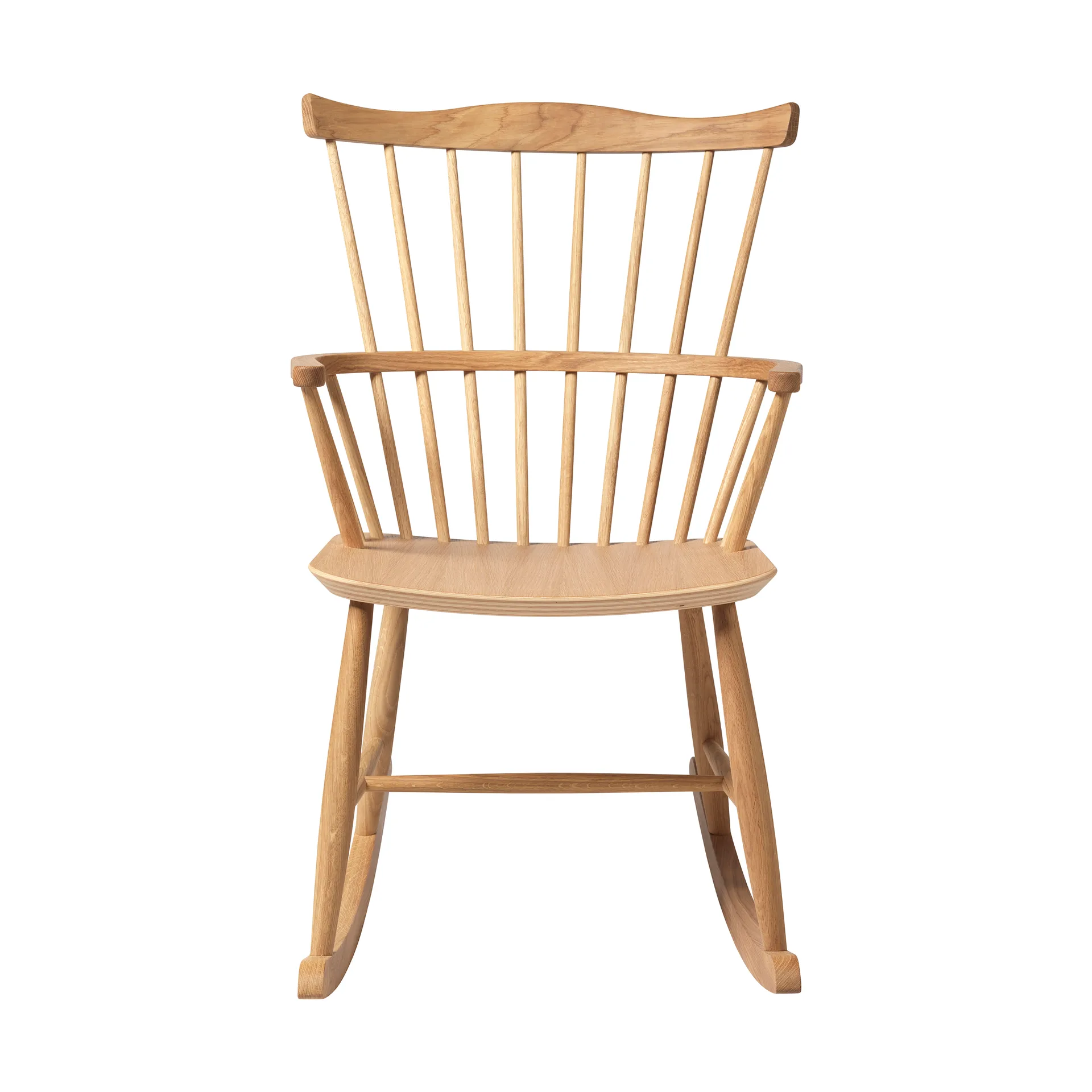 J52G gungstol, Oak nature oil FDB Møbler