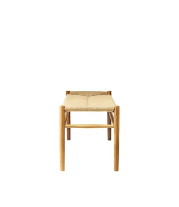J83B 37x100 cm bänk - Oak nature lacquered-nature - FDB Møbler