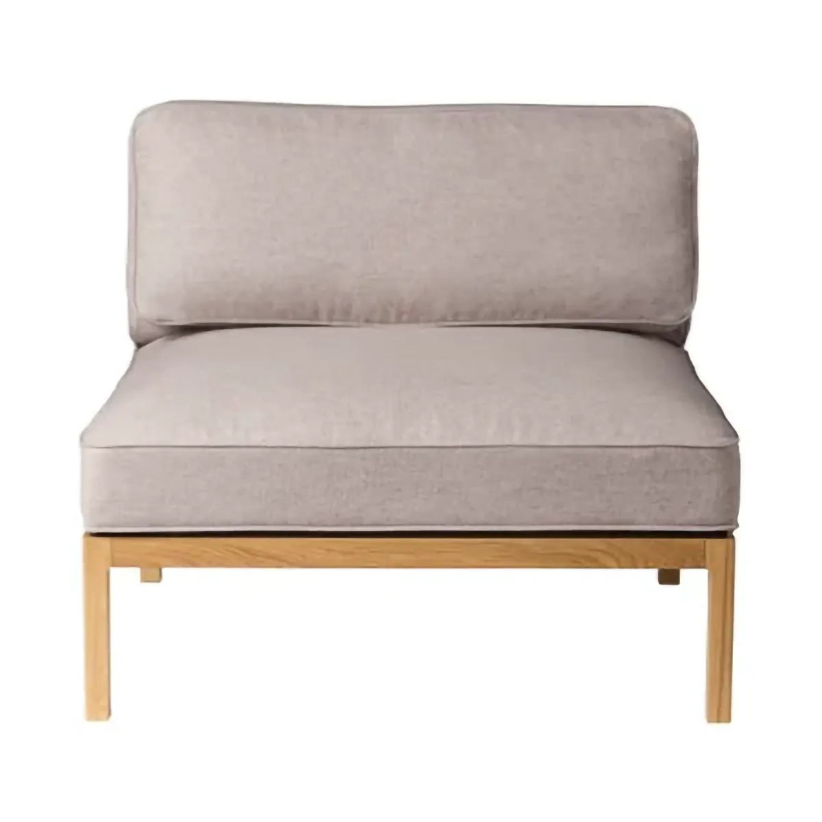 L37 7-9-13 soffmodul mittdel 90 cm, Stone-lacquered oak FDB Møbler