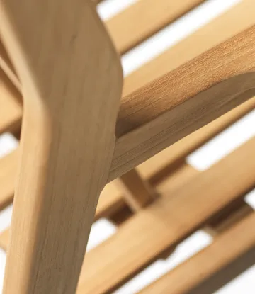 M1 Sammen trädgårdsstol - Teak-nature oiled - FDB Møbler