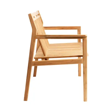 M12 Sammen 2-sits bänk - Teak-nature oiled - FDB Møbler