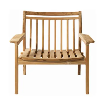 M6 Sammen loungestol - Teak-nature oiled - FDB Møbler