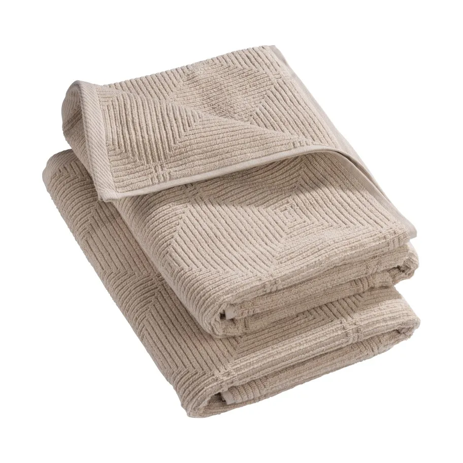 R33 Kirkeby badhandduk 2-pack, Rainy day FDB Møbler