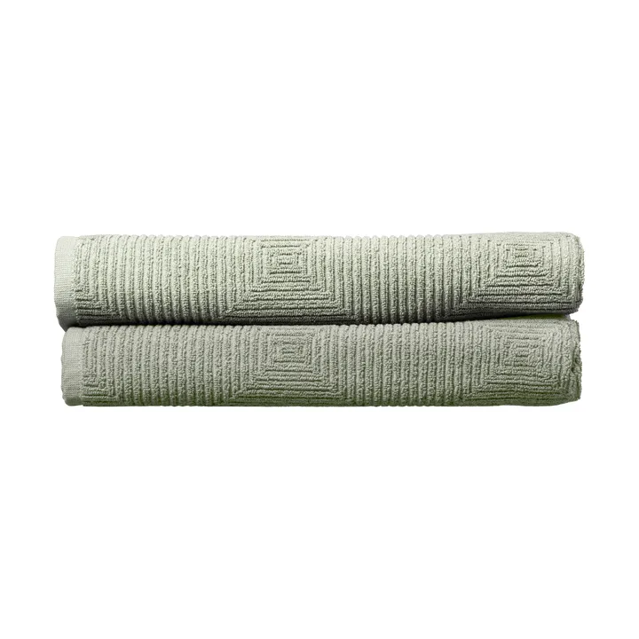 R33 Kirkeby badhandduk 2-pack - Sea spray - FDB Møbler