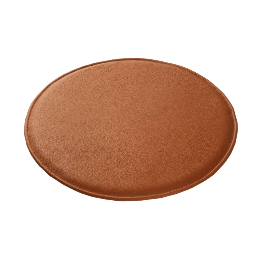 R5 Nøje J18 sittdyna, Cognac leather FDB Møbler