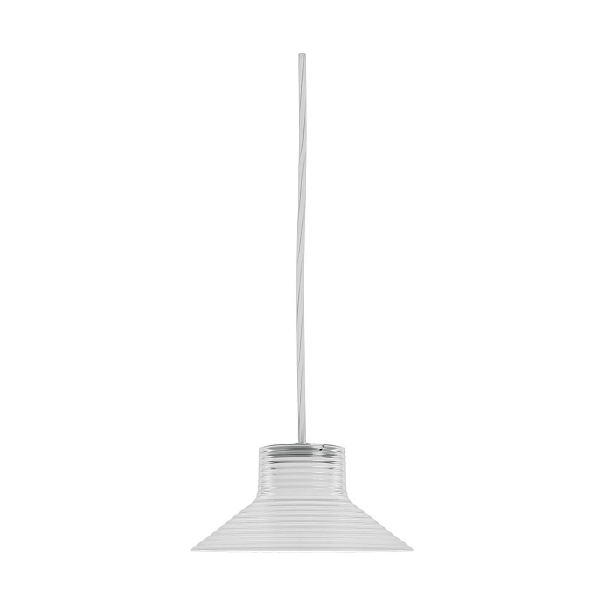 U11 Sletterhage pendel, Aluminium-opalglas FDB Møbler