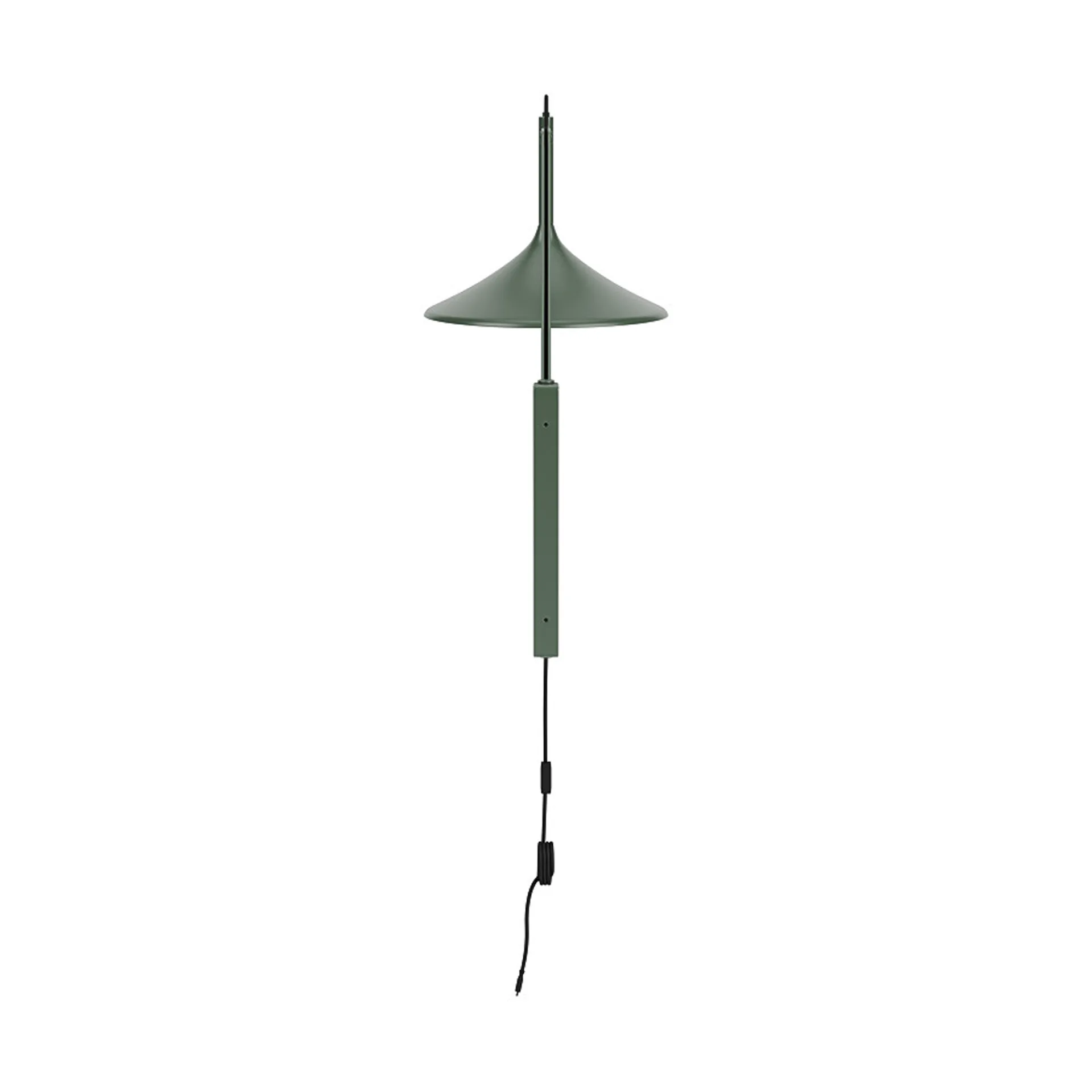 U18 Hasle vägglampa, Olive green, 67,5 cm FDB Møbler