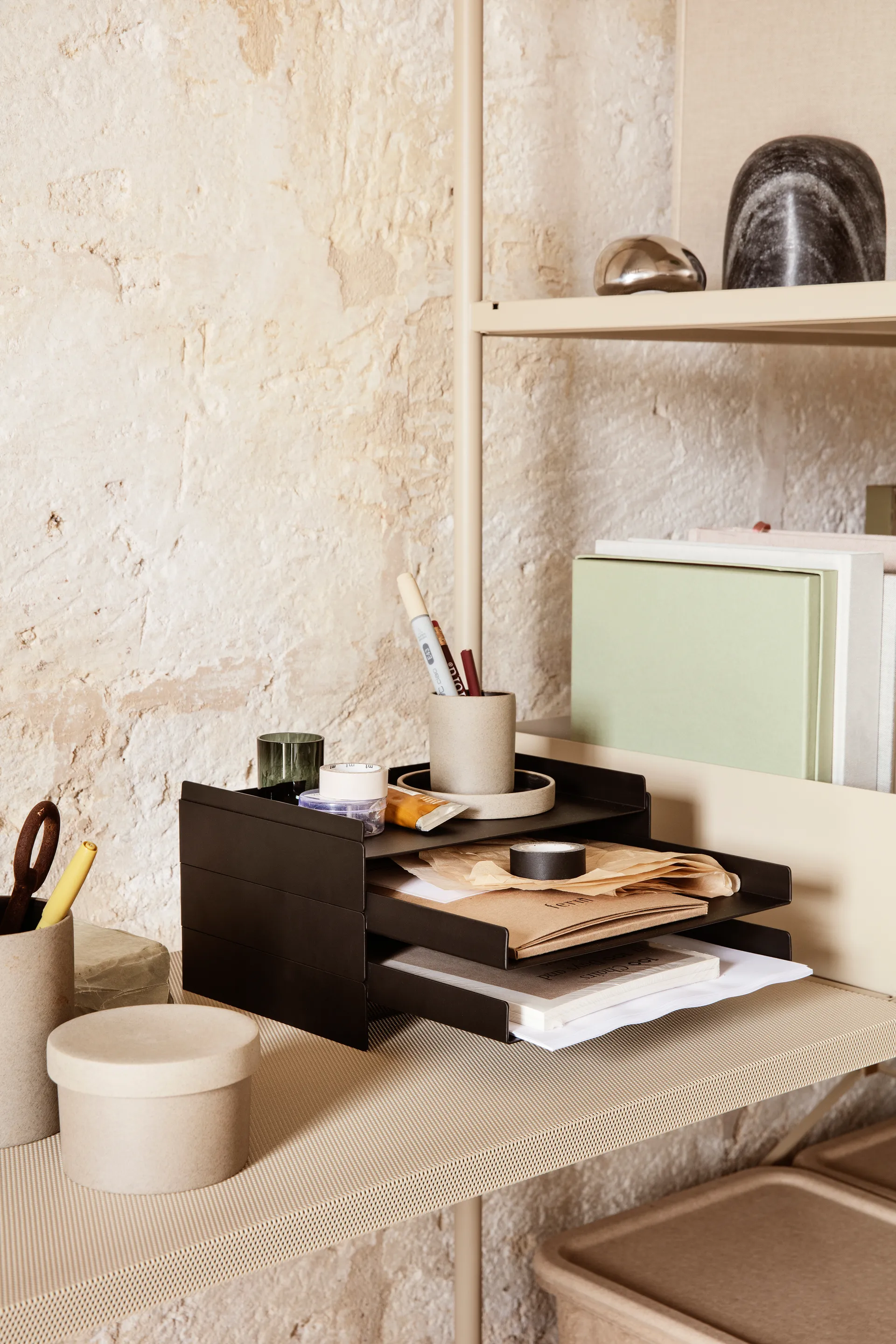 2x2 Organiser dokumentförvaring, Svart Ferm Living