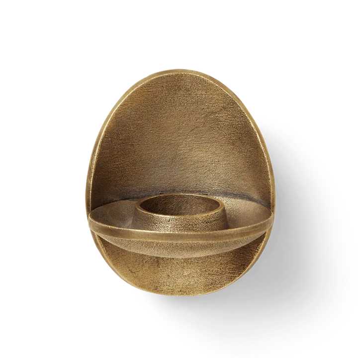 Agapé värmeljushållare vägg - Brass finish - Ferm Living