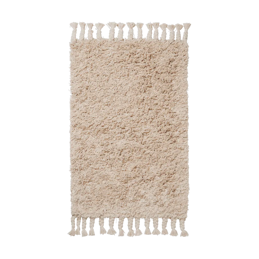 Amass long pile matta 70x50 cm, Off-white Ferm Living