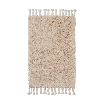 Amass long pile matta 70x50 cm - Off-white - Ferm Living