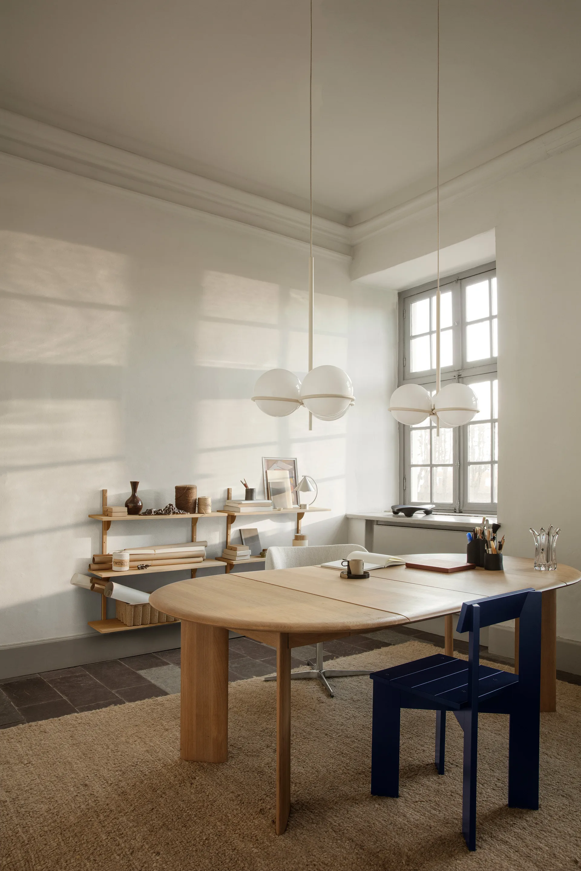 Ark stol, Blå Ferm Living