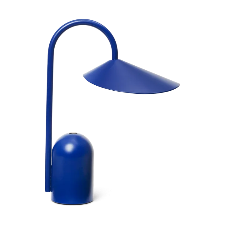 Arum portabel lampa - Bright Blue - Ferm Living