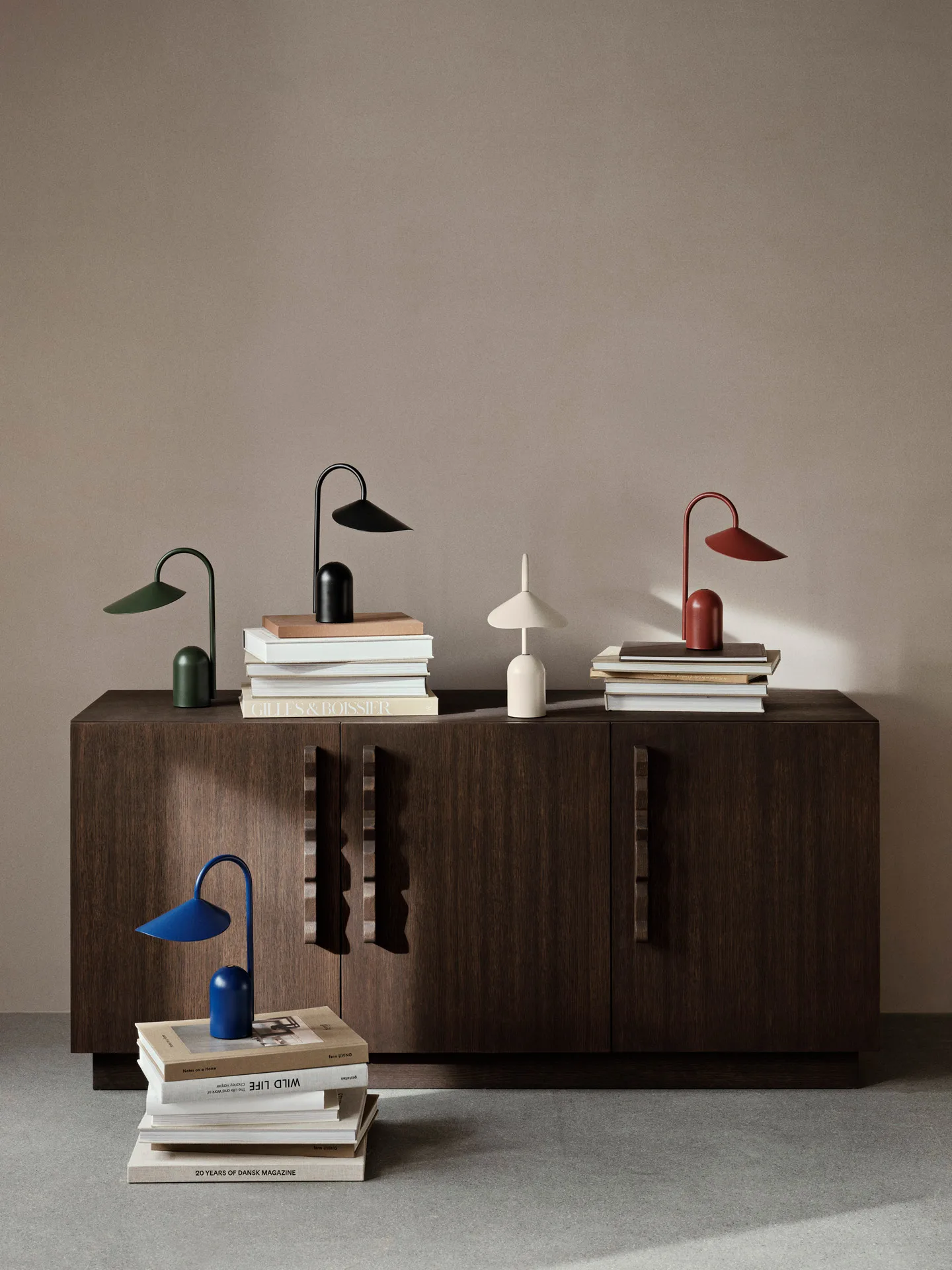 Arum portabel lampa, Cashmere Ferm Living