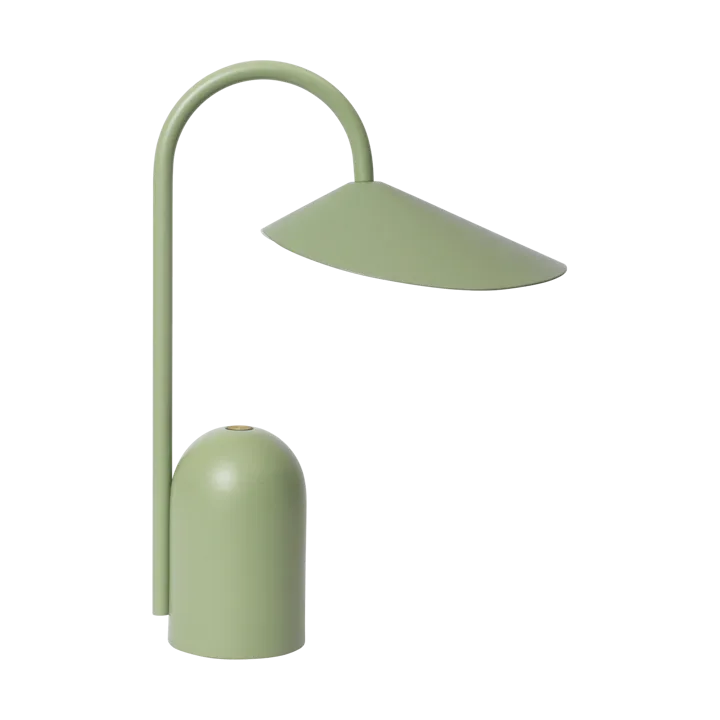 Arum portabel lampa - Tea Green - Ferm Living