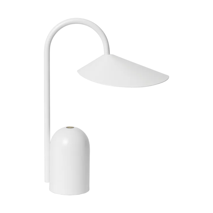 Arum portabel lampa - White - Ferm Living