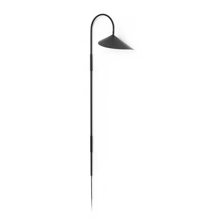 Arum swivel tall vägglampa - Black - Ferm Living