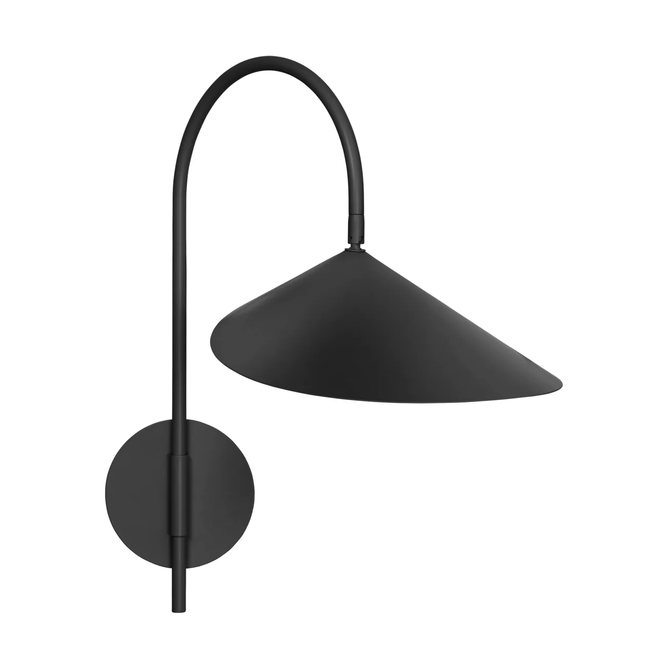 Arum swivel vägglampa fast installation, Black Ferm Living