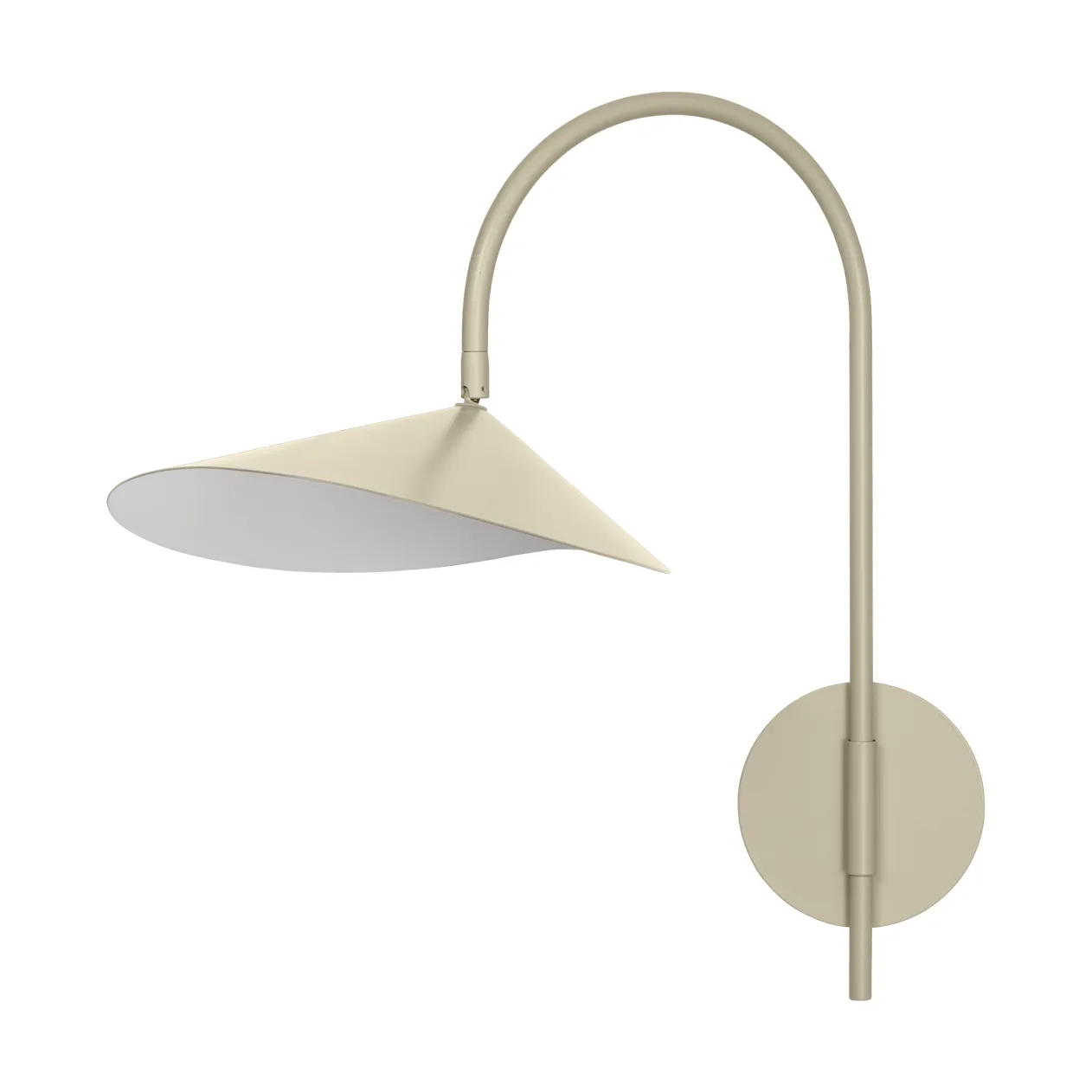 Arum swivel vägglampa fast installation, Cashmere Ferm Living