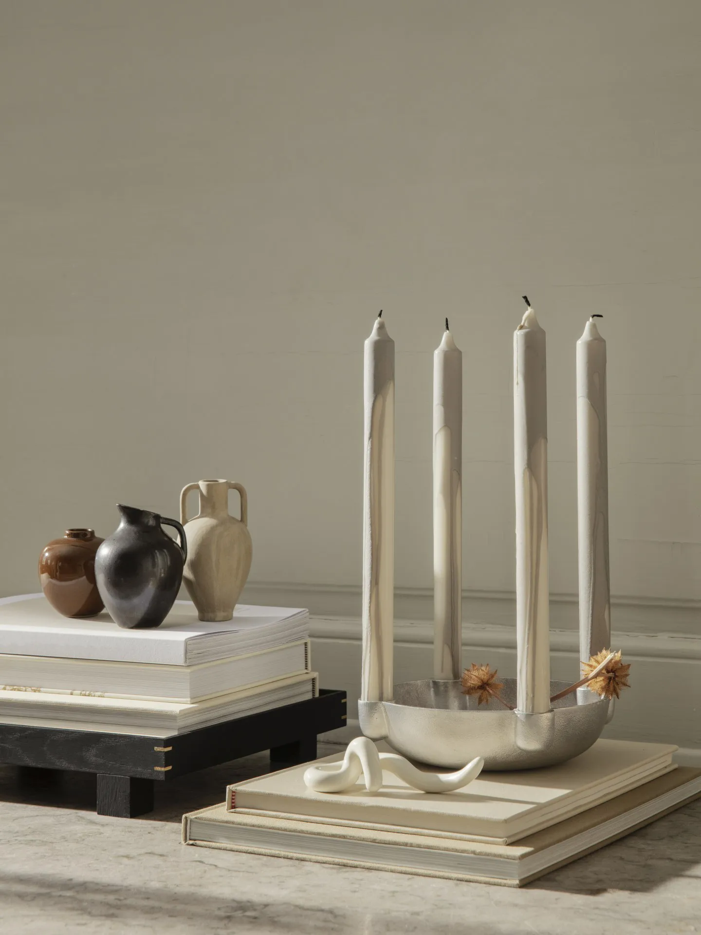 Ary minivas medium, Charcoal Ferm Living