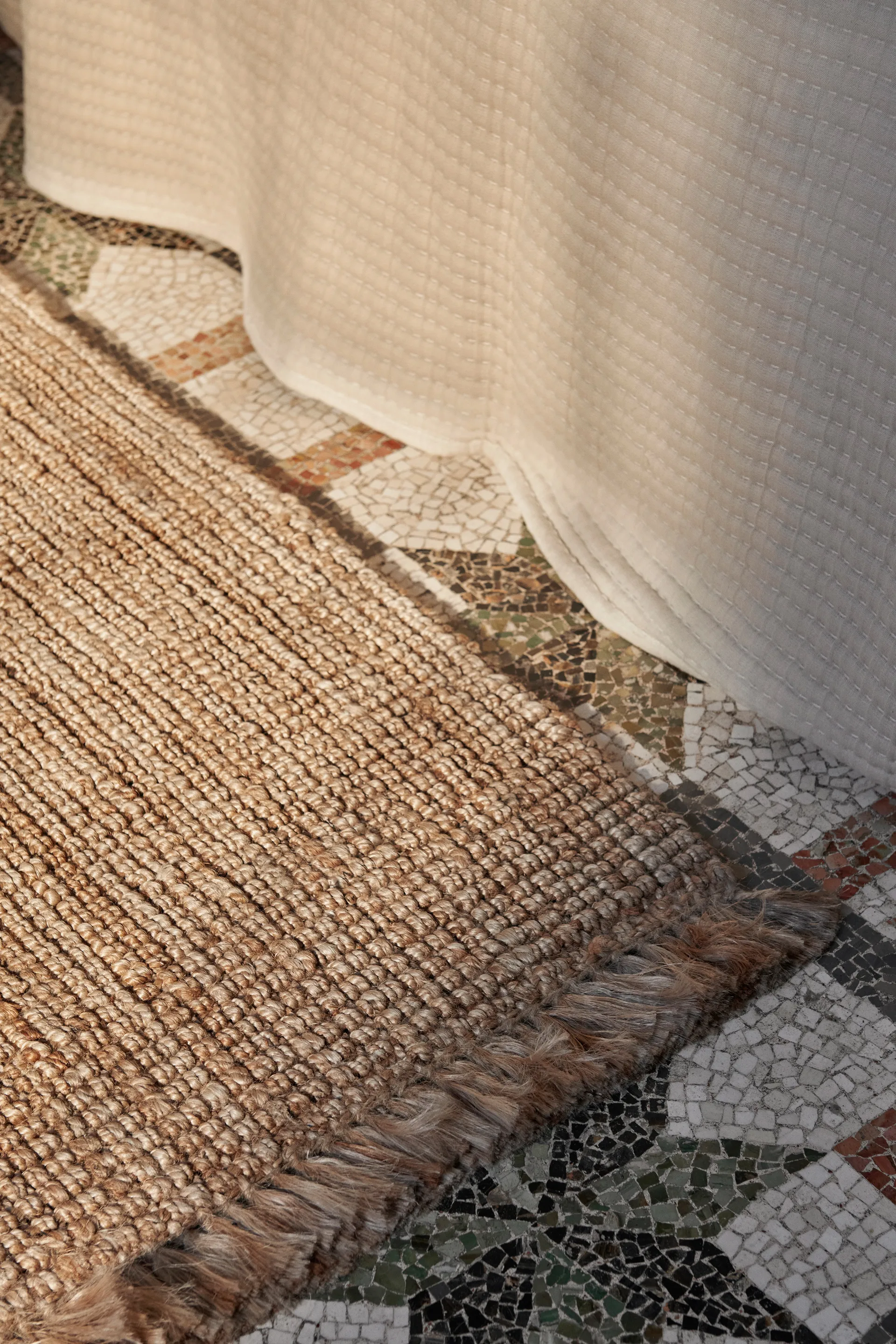 Athens matta, Natural, 140x200 cm Ferm Living