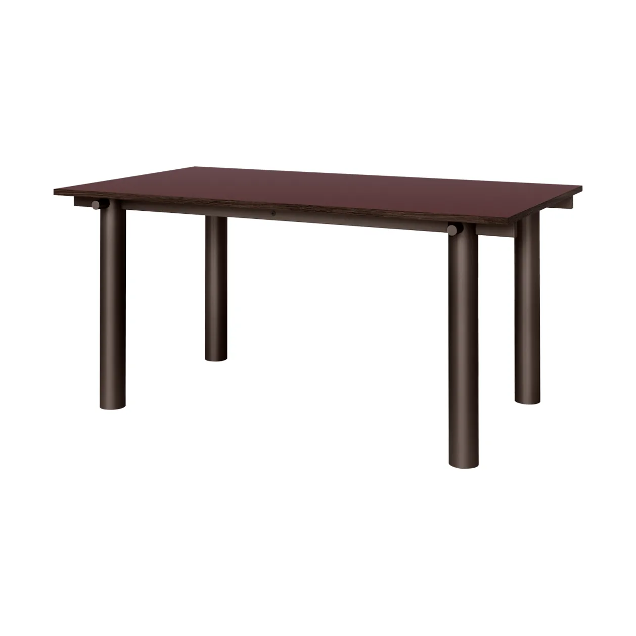 Atura matbord, Dark chocolate-burgundy, 90x160 cm Ferm Living
