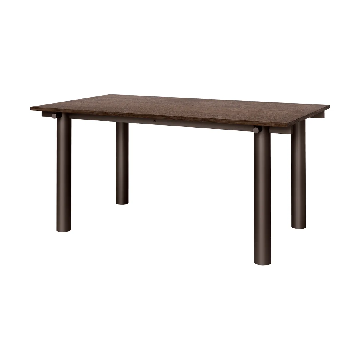 Atura matbord, Dark chocolate-mörkbetsad ek, 90x160 cm Ferm Living