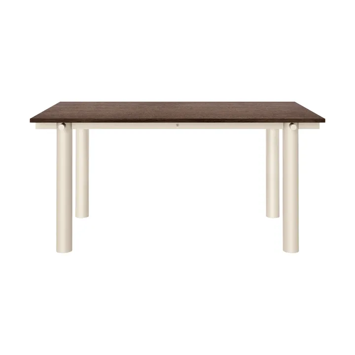 Atura matbord - Light cashmere-mörkbetsad ek, 90x160 cm - Ferm Living