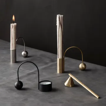 Balance mässing ljusstake - kronljus - Ferm Living
