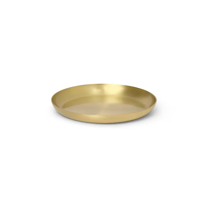 Basho bricka Ø9,5 cm - Mässing - Ferm Living