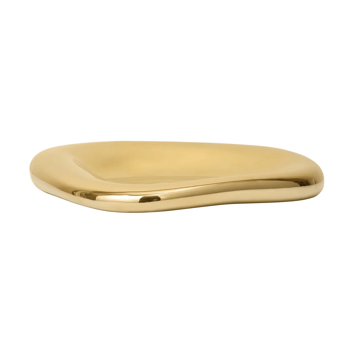 Bellure centrepiece dekorationsskål Ø35 cm, Mässingfinish Ferm Living