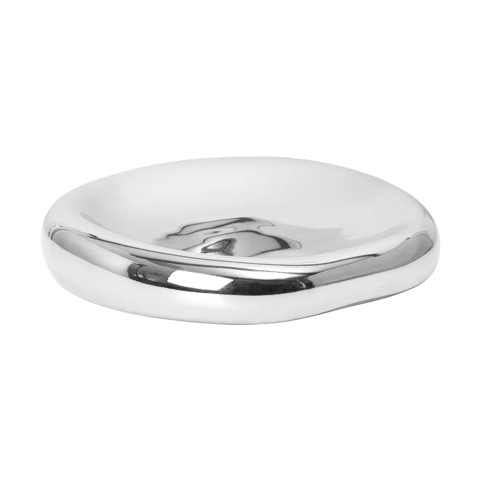 Bellure dekorationsskål Ø17 cm, Silver Ferm Living