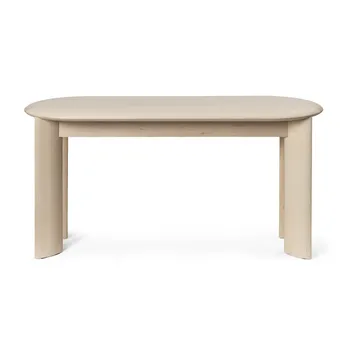 Bevel bänk 90 cm - Vitoljad bok - Ferm Living