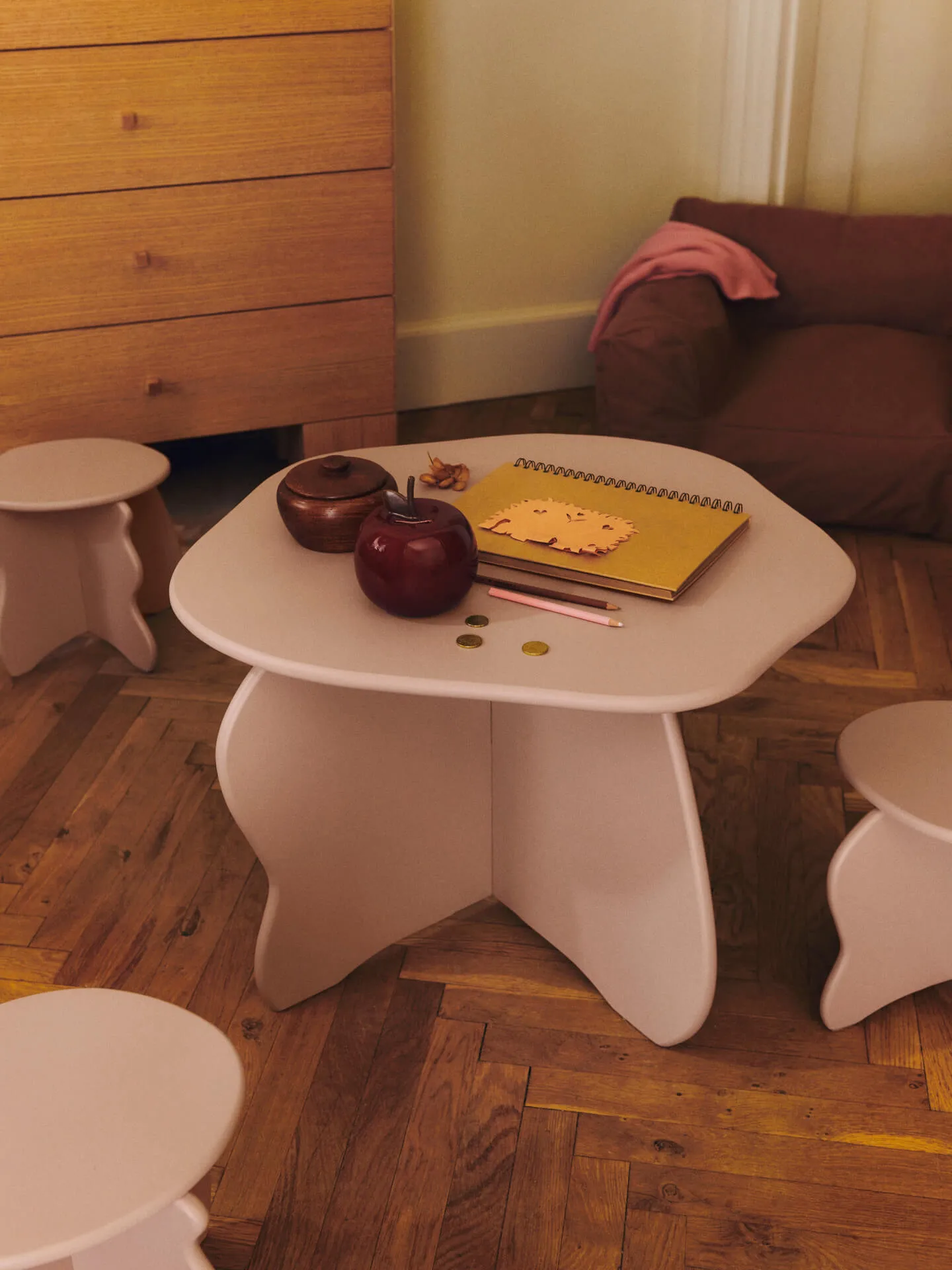 Billow bean bag fåtölj, Tan Ferm Living
