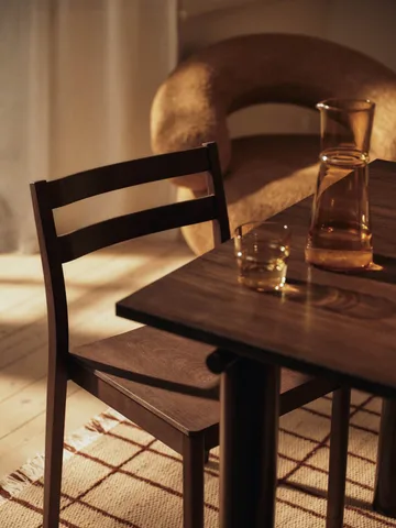 Boda stol - Mörkbetsad ek - Ferm Living