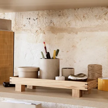 Bon träbricka X small - Ek - Ferm Living