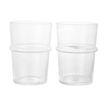 Boya dricksglas högt 45 cl 2-pack - Clear - Ferm Living