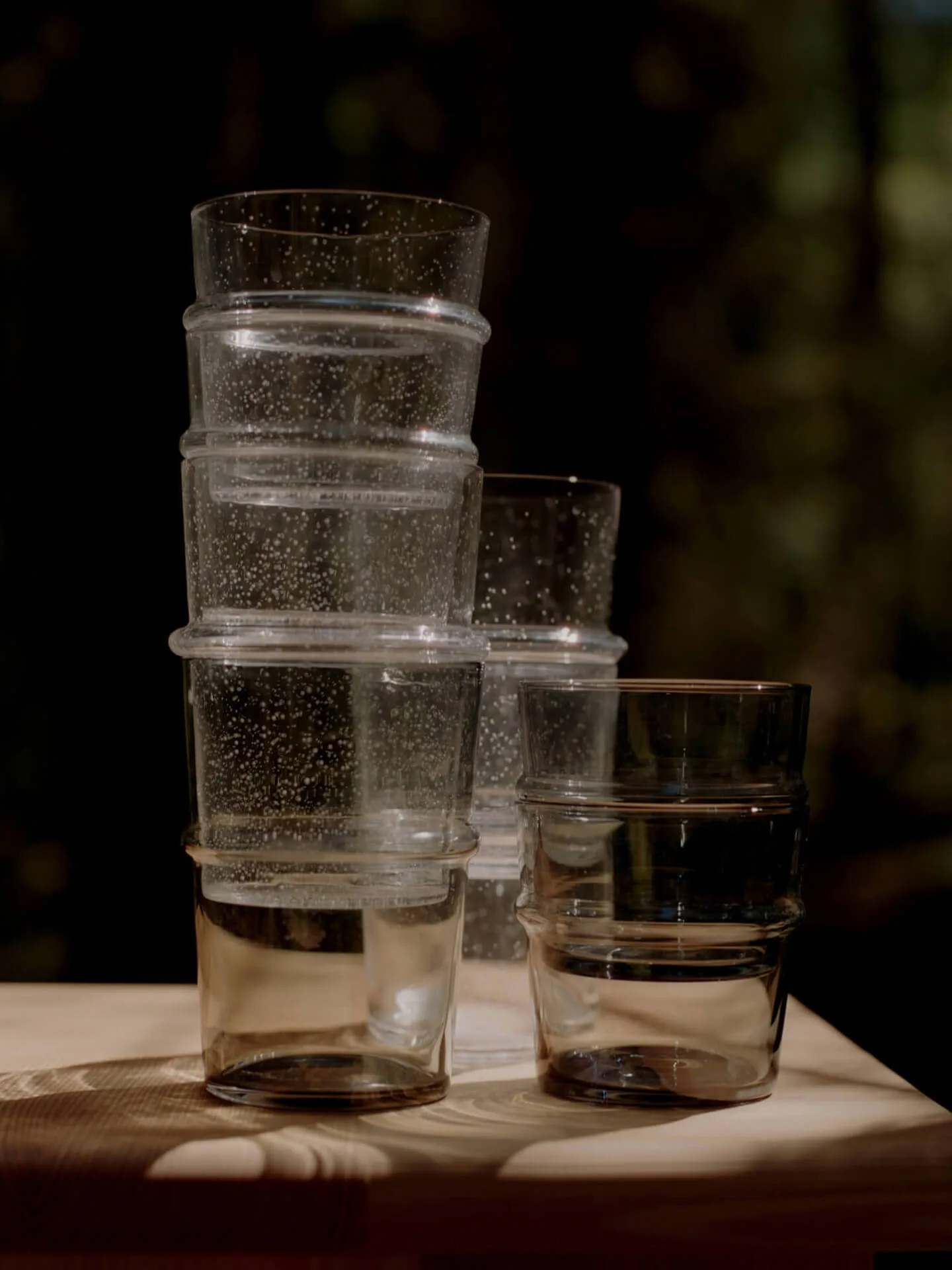 Boya dricksglas lågt 30 cl 2-pack, Smoked Grey Ferm Living