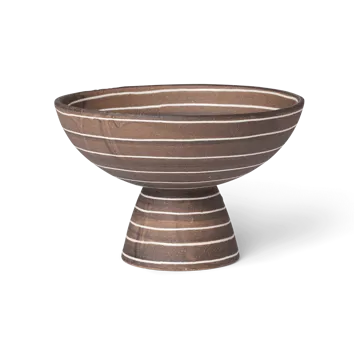 Brura skål Ø21,5 cm - Coffee-white - Ferm Living