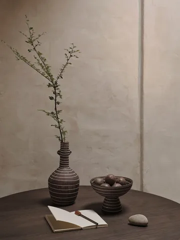 Brura skål Ø21,5 cm - Coffee-white - Ferm Living