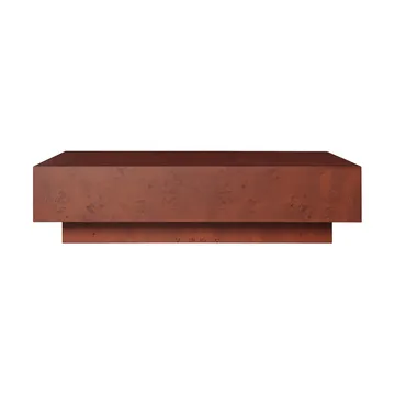Burl soffbord 70x117x30 cm - Dark stained - Ferm Living