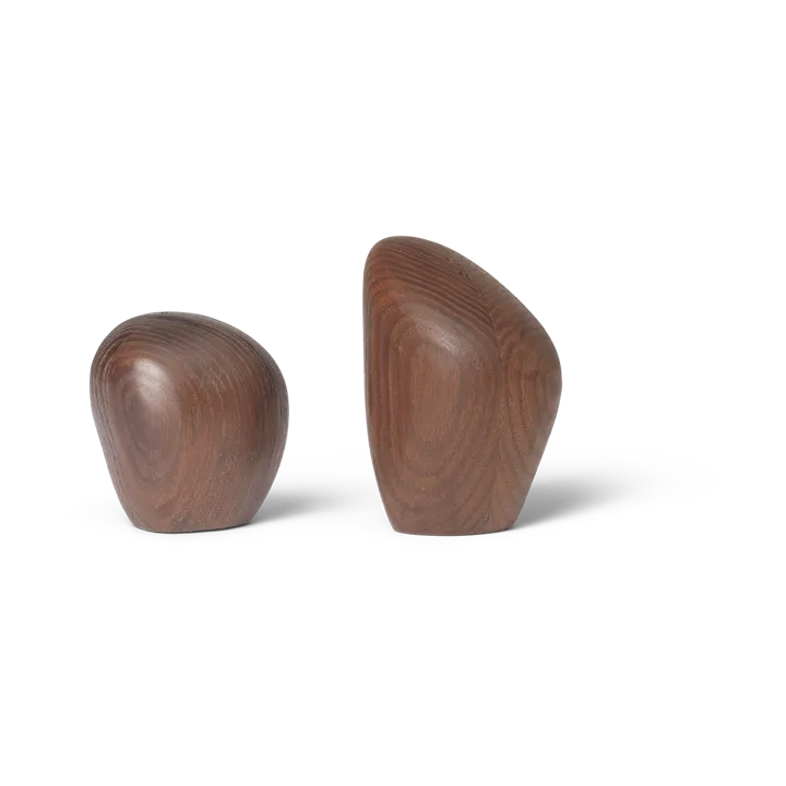 Cairn salt- och pepparkar 2 delar - Dark brown - Ferm Living