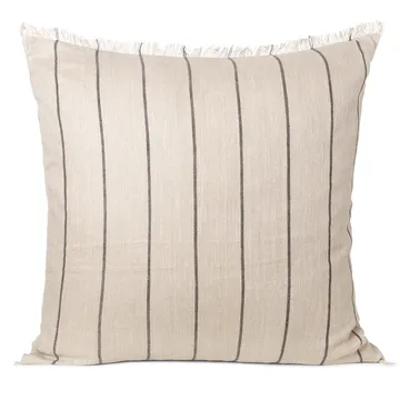 Calm kudde camel-black - 78x78 cm - Ferm Living