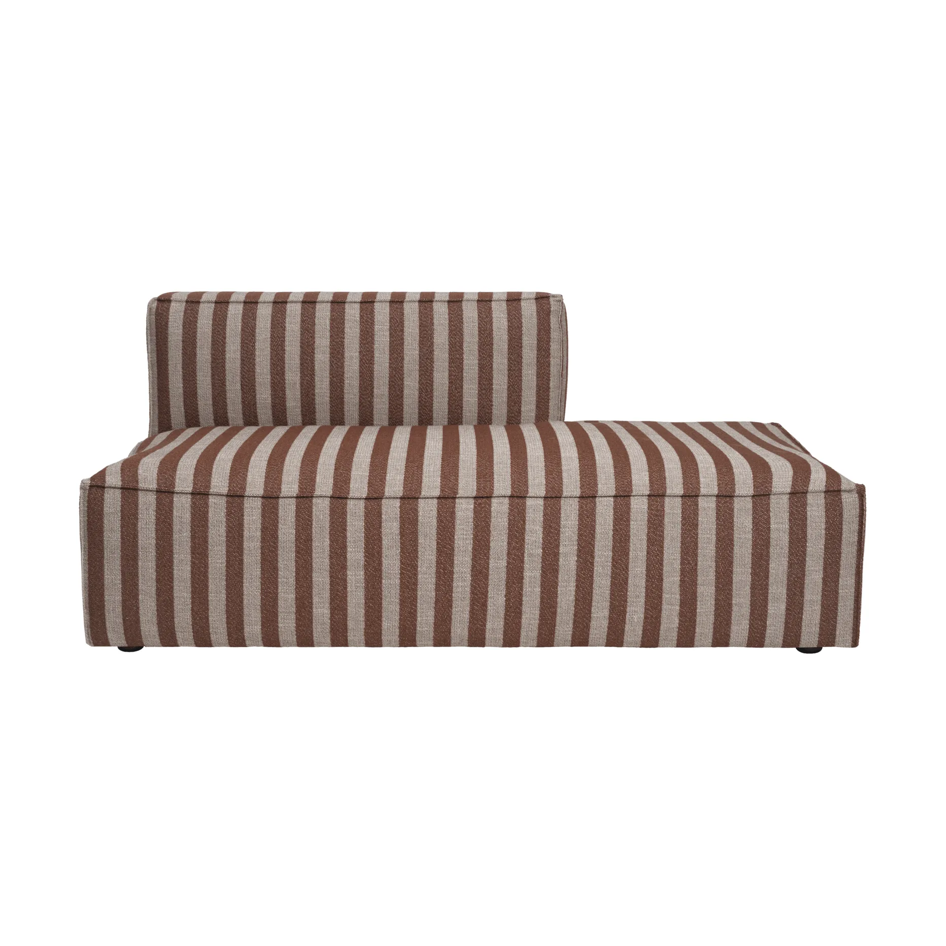 Catena soffmodul, Armstöd vänster, L301 Louisiana, Sand-Chocolate Ferm Living