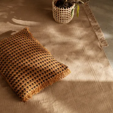 Ceramic flätad korg Ø23,5 cm - Cashmere - Ferm Living