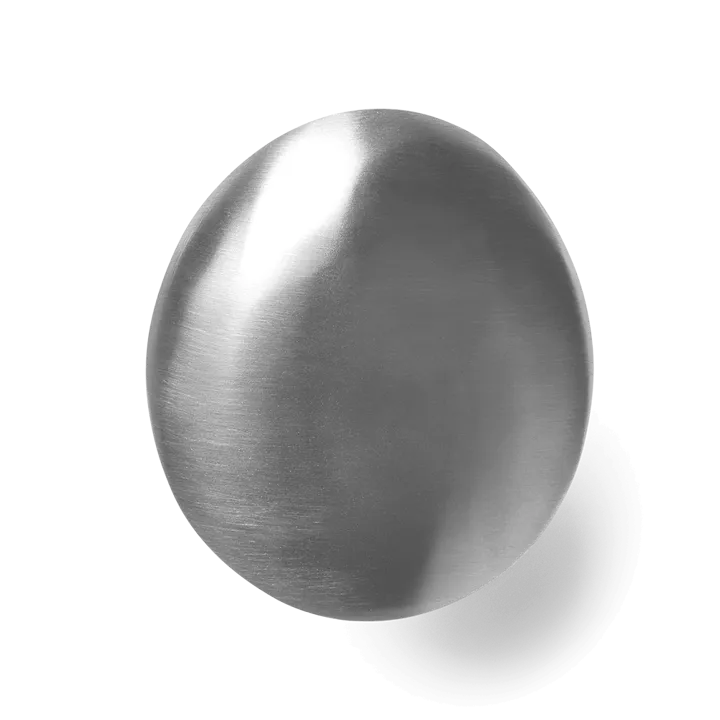 Chanterelle krok - Brushed stainless steel - Ferm Living