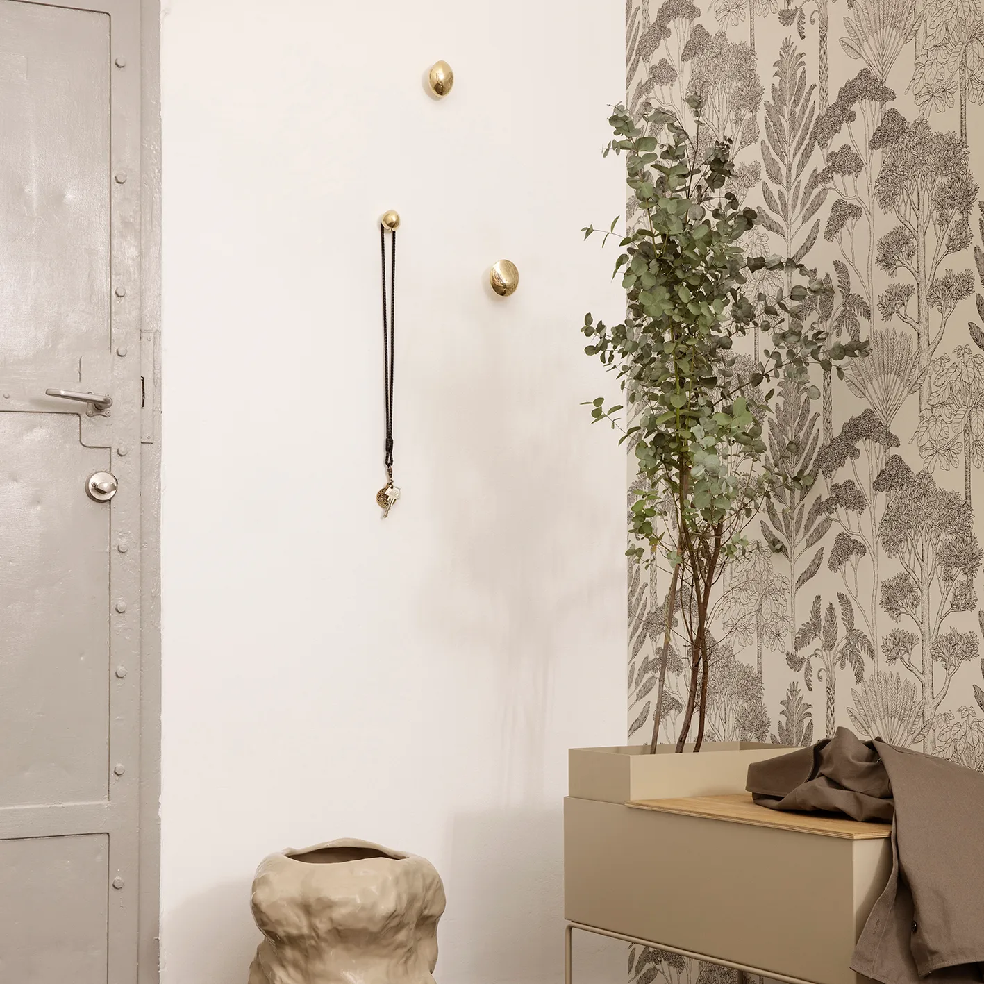 Chanterelle krok, Mässing Ferm Living