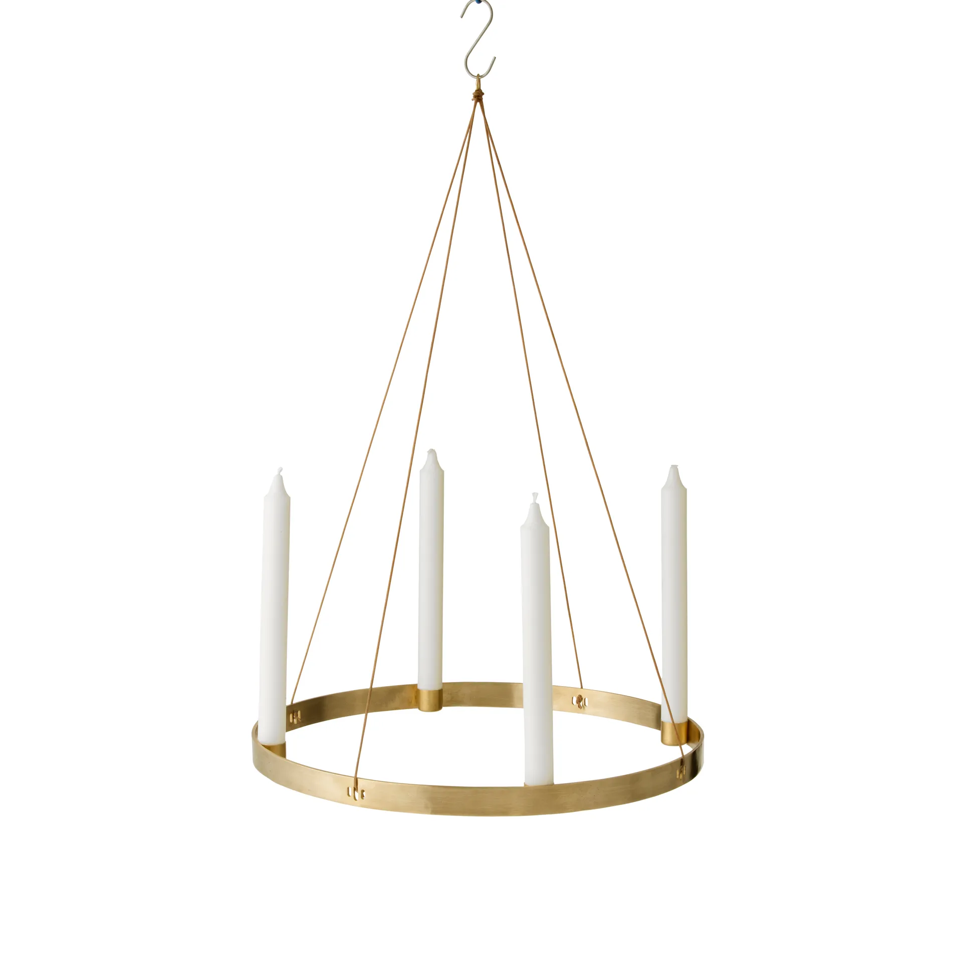 Circle mässing ljusstake, stor Ferm Living