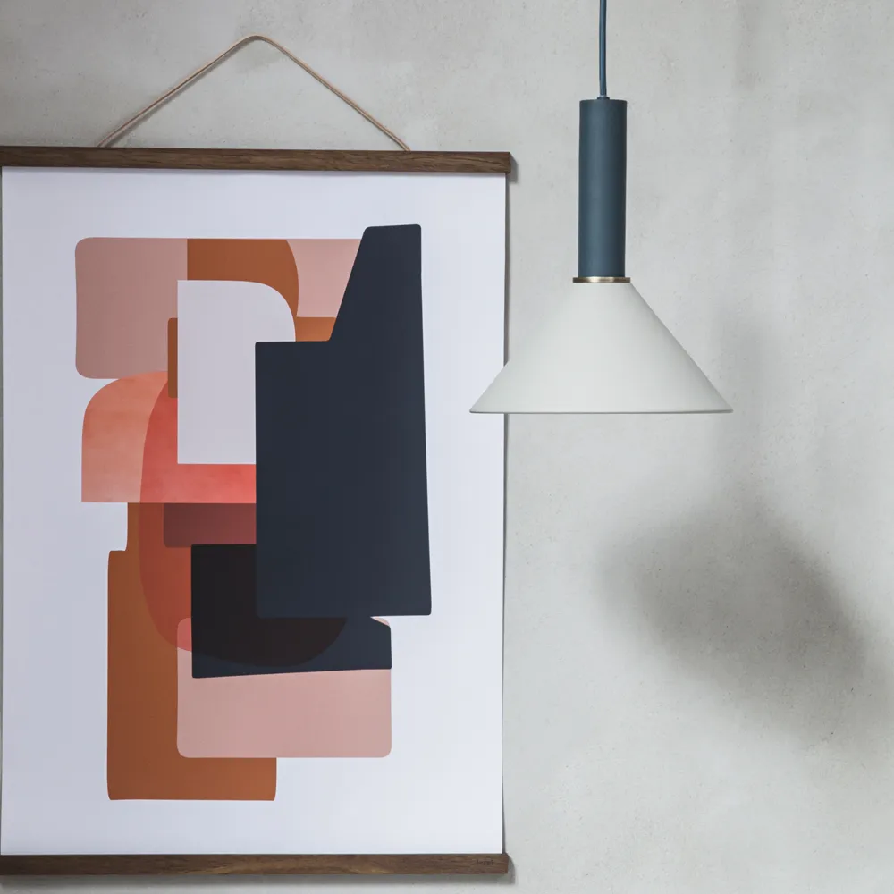 Collect Lampskärm, black, cone Ferm Living